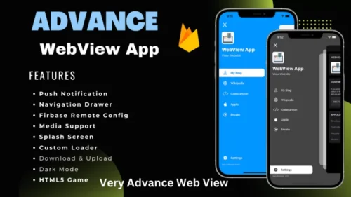 Advance Web View App with All Advance Function Source Code by CodingScript.in